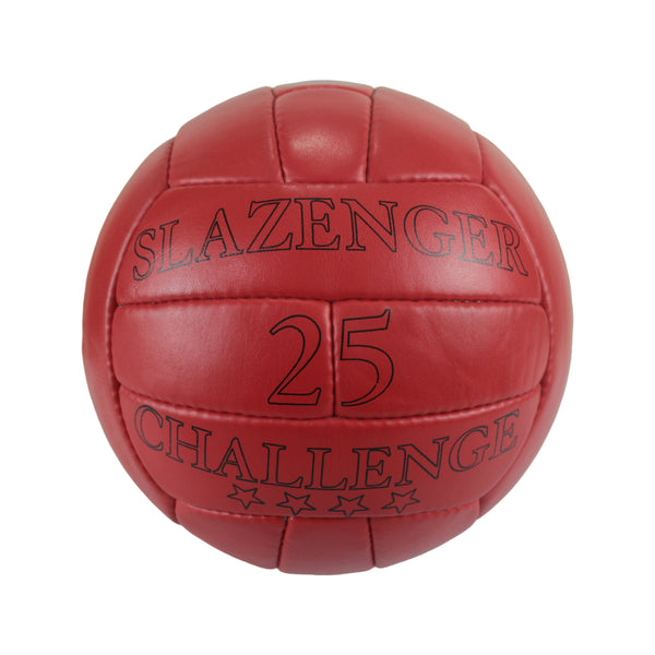 Slazenger 25 Challenge Vintage Soccer Ball | 1966 World Cup | Official Size 5 Official Weight Real Leather Made