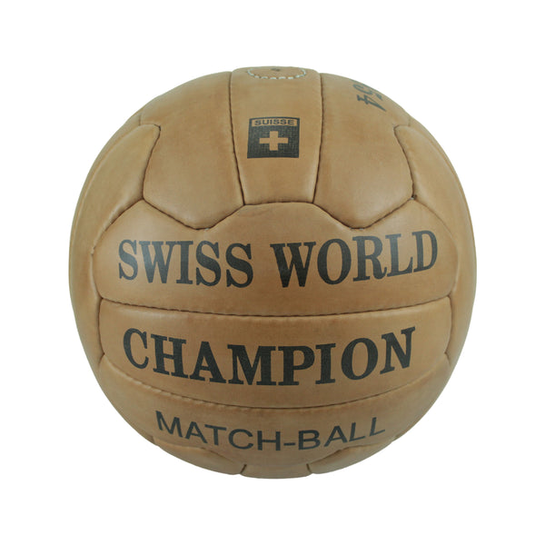 Swiss World Champion World Cup 1954 Match Ball Official Size 5 Official Weight Vintage Ball Real Leather Made