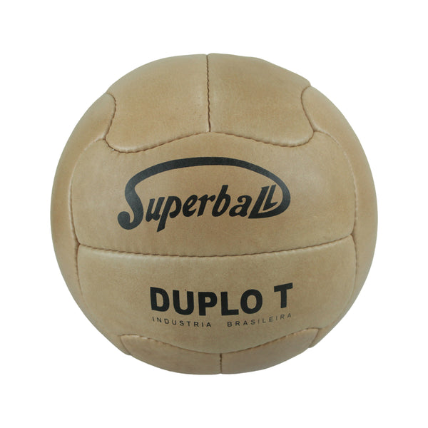 Duplo T World Cup 1950 Football Official Size 5 Genuine Leather made Brown Color