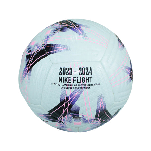 Nike Flight Premier League 2023-24 Soccer Ball | Official Size 5 Official Weight | Voilet Pink Color Combo